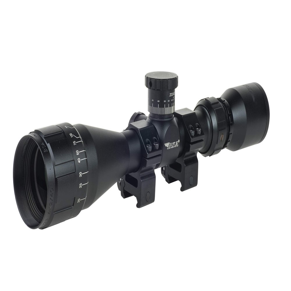 BSA Optics Sweet 223 AO 4-12X40, Black