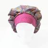 Bouffant Scrub Cap Paisley Flowers Scrub Hat OR Hats Womens Scrub Caps view 3