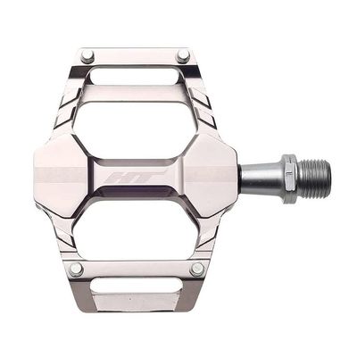 HT Components AR06 Cheetah Platform Pedals 9/16'' Grey Aluminium Pair