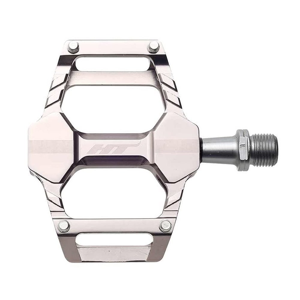 HT Components AR06 Cheetah Platform Pedals 9/16'' Grey Aluminium Pair