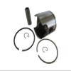 Asaki Piston Kit Compatible with Ski-Doo Formula XTC/MX, Moto-Ski Futura Snowmobile 09-761 Std 69.5mm with Ring view 3