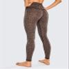 CRZ YOGA Women's Naked Feeling I Workout Leggings 28 Inches - High Waisted Full-Length Yoga Pants Leopard-Print 2 Small view 2