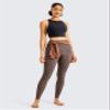 CRZ YOGA Women's Naked Feeling I Workout Leggings 28 Inches - High Waisted Full-Length Yoga Pants Leopard-Print 2 Small view 3