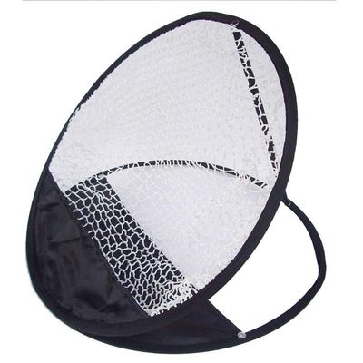 shlutesoy Portable Pitching Golf Target Training Practice Chipping Hitting Net Basket Durable, Portable, Folding Black