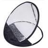 shlutesoy Portable Pitching Golf Target Training Practice Chipping Hitting Net Basket Durable, Portable, Folding Black view 1