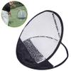 shlutesoy Portable Pitching Golf Target Training Practice Chipping Hitting Net Basket Durable, Portable, Folding Black view 2