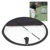shlutesoy Portable Pitching Golf Target Training Practice Chipping Hitting Net Basket Durable, Portable, Folding Black view 3