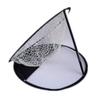 shlutesoy Portable Pitching Golf Target Training Practice Chipping Hitting Net Basket Durable, Portable, Folding Black view 4