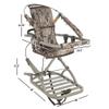 Summit Treestands Viper SD Climbing Treestand - Realtree Timber view 2