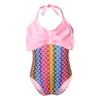 Alvivi Baby Infant Girls Mermaid Fish Scale Swimsuit Swimwear One Piece Halter Bowknot Bikini Bathing Suit Colorful 18-24 Months view 1