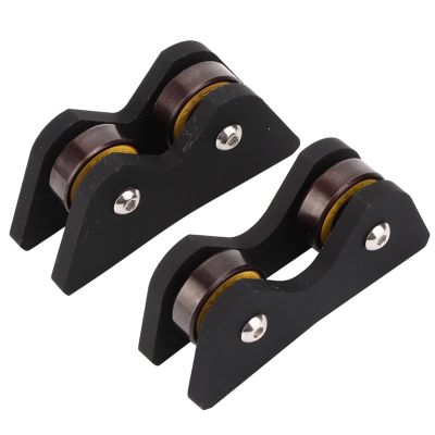 YWBL-WH 2PCS Billiard Cue Straightness Checker Pool Snooker Cue Roller Straightness Detector Tool for Cue Inspection and Maintenance