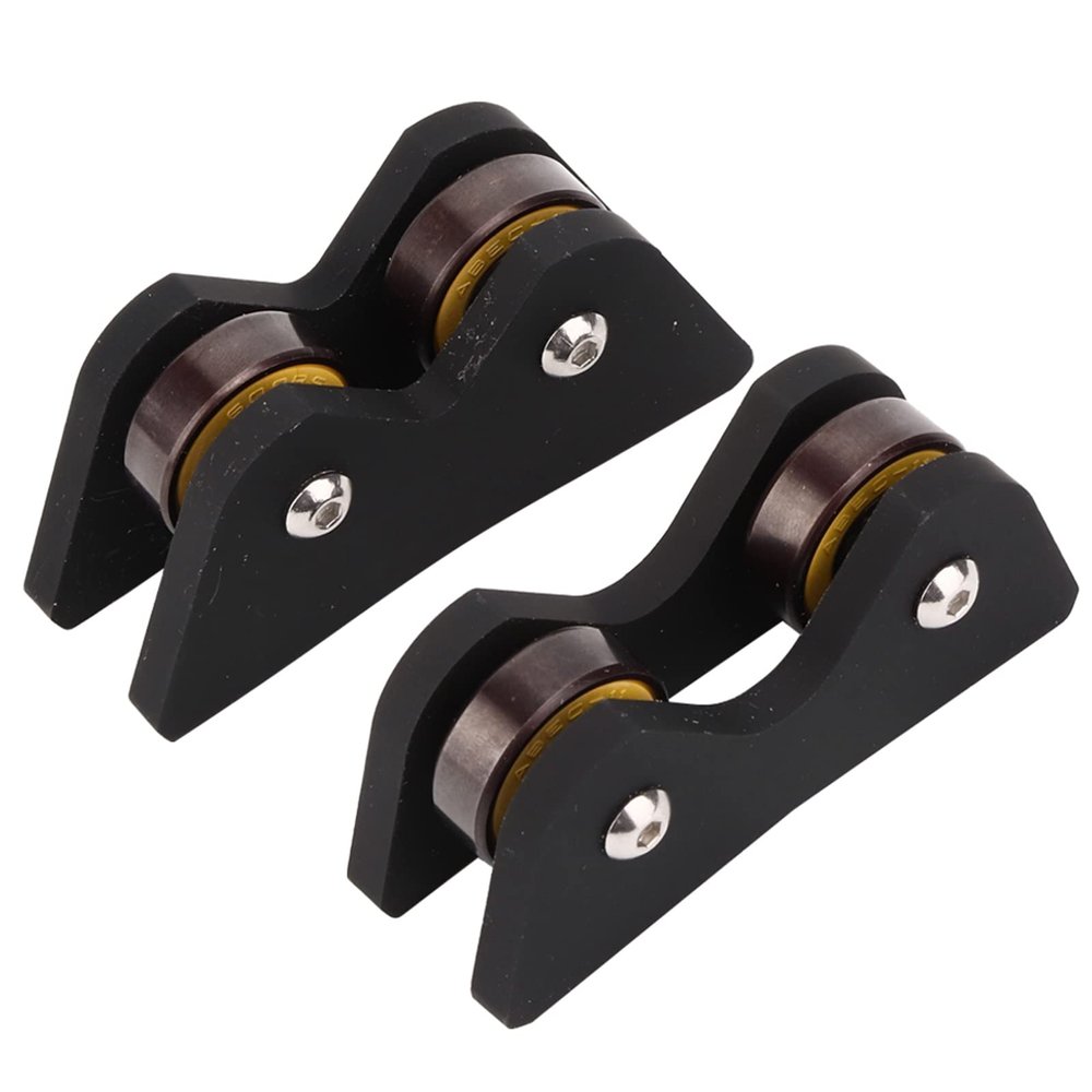 YWBL-WH 2PCS Billiard Cue Straightness Checker Pool Snooker Cue Roller Straightness Detector Tool for Cue Inspection and Maintenance