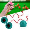 YWBL-WH 4PCS Green Rubber Billiard Chalk Holder Snooker Table Chalk Container Accessory view 2