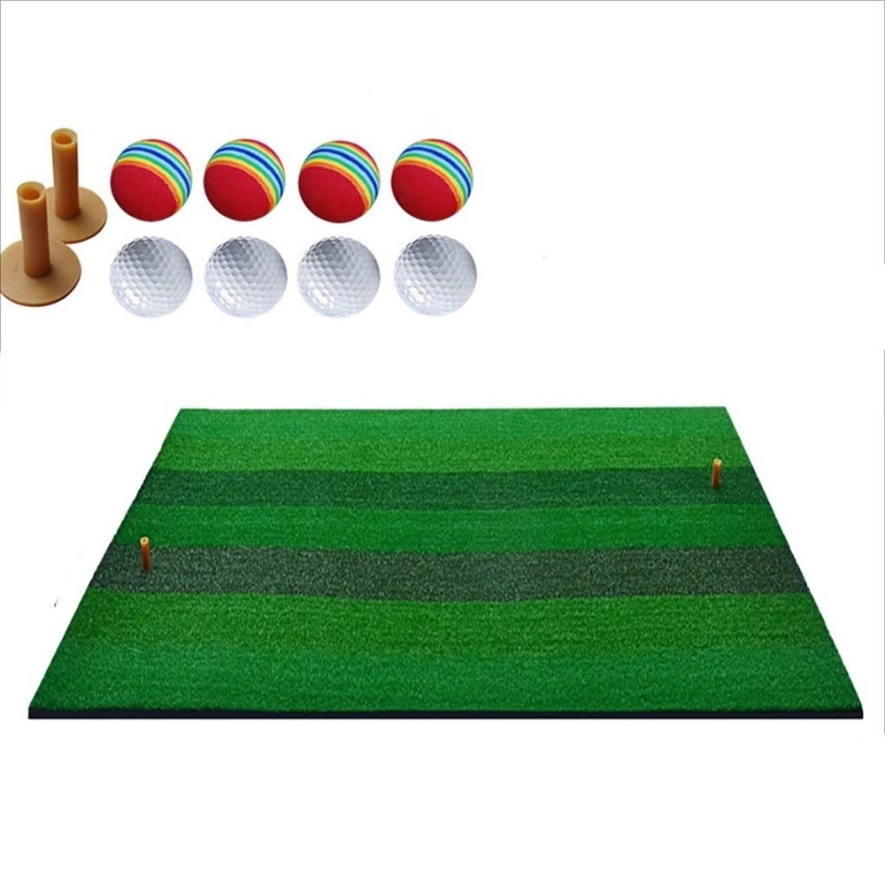 Golf Grass Practice Mat,100cm x 100cm Backyard Outdoor Indoor Golf Putting Mat (Size : 100 * 100cm)