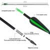 D&Q Archery 50" Takedown Bow and Arrows Set for Adults 30lb 40lb Metal Riser Right Hand Longbow Kit for Beginner to Intermediate Hunting Target(Red, 30lb) view 4