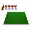 SPDZ Home Practice mat, Swing Practice, Golf mat, Indoor, Batting mat, Driving Range, School, fine Nylon Grass, Two Thickness Options, 39.4 * 39.4inch (Size : 20mm) view 1