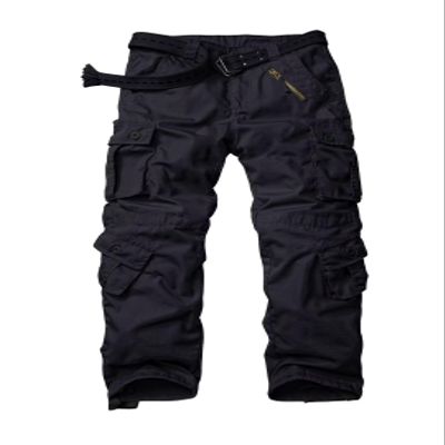 AKARMY Womens Cargo Pants with Pockets Outdoor Casual Ripstop Camo Military Combat Construction Work Pants Black