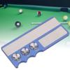 FTVOGUE Multifunction Snooker Grinding Repair Tool Billiard Pool Stick Cue Tip Radian Shaper(Blue) view 3