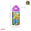 3D LiveLife Drinking Bottle - Mermaid Magic from Deluxebase. Mermaid 20oz Tumbler with Lenticular 3D Image, BPA Free Reusable Water Bottle with Easy to Use Straw Lid. view 3