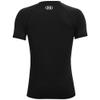 Under Armour Boys Tech Big Logo Short Sleeve T-Shirt , Black (001)/White , Medium view 2