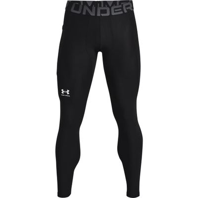 Under Armour Men's HeatGear Armour Leggings , Black (001)/Pitch Gray, Small