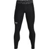 Under Armour Men's HeatGear Armour Leggings , Black (001)/Pitch Gray, Small view 1