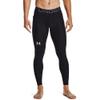 Under Armour Men's HeatGear Armour Leggings , Black (001)/Pitch Gray, Small view 2
