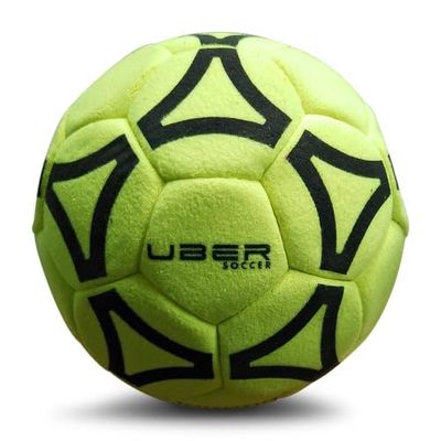Rugged Soccer Indoor Felt Ball (Yellow, Size 3)