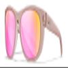 Wiley X WX Weekender Active Crystal Blush Womens Captivate Polarized Rose Gold Mirror Sunglasses, UV Eye Protection and Safety For Outdoor Sports Prescription Ready view 1
