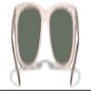 Wiley X WX Weekender Active Crystal Blush Womens Captivate Polarized Rose Gold Mirror Sunglasses, UV Eye Protection and Safety For Outdoor Sports Prescription Ready view 3