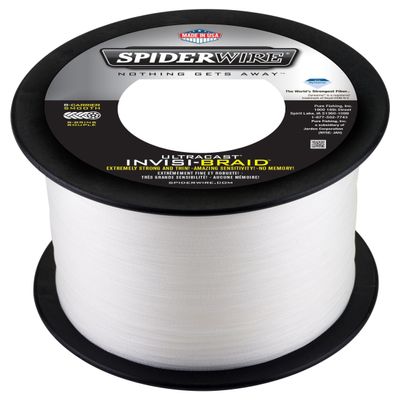 SpiderWire Ultracast Braid Fishing Line, Invisibraid-Translucent, 100lb - 2188yd