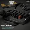 Savior Equipment Specialist Series Tactical Double Scoped Handgun Firearm Case Pistol Bag For Outdoor Hunting Shooting Range, Lockable Compartment (Obsidian Black, 13" x 9" Double Pistol Case) view 4
