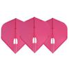LSTYLE L1 Standard Dart Flights  PRO  Hot Pink  1 Set  Pre-Molded view 3