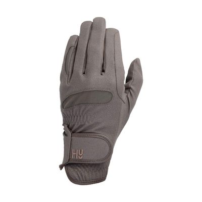 HY Lightweight Everyday Riding Glove Medium Brown
