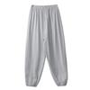 ACSUSS Kids Girls Modal Soft Yoga Sports Dance Harem Pants Elastic Waist Loose Baggy Pants Dancing Clothes Grey 5-6 view 4