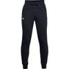 Under Armour Boys' Rival Cotton Pants, Black (001)/Onyx White, Youth X-Small view 2