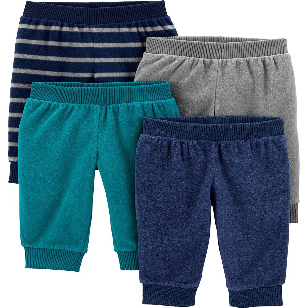 Simple Joys by Carter's Baby Boys' 4-Pack Fleece Pants