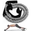 NA Abdominal Elastic Rope/Abdominal Wheel Auxiliary Pull Rope, Band Auxiliary Gym Equipment, Ab Wheel Roller Exercise Stretch Rope Accessories,Grey view 1