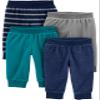 Simple Joys by Carter's Baby Boys' 4-Pack Fleece Pants view 1