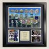 Legends Never Die New England Patriots 6X Champions - Dynasty 16" x 20" Framed Photo Collage, Inc. view 1
