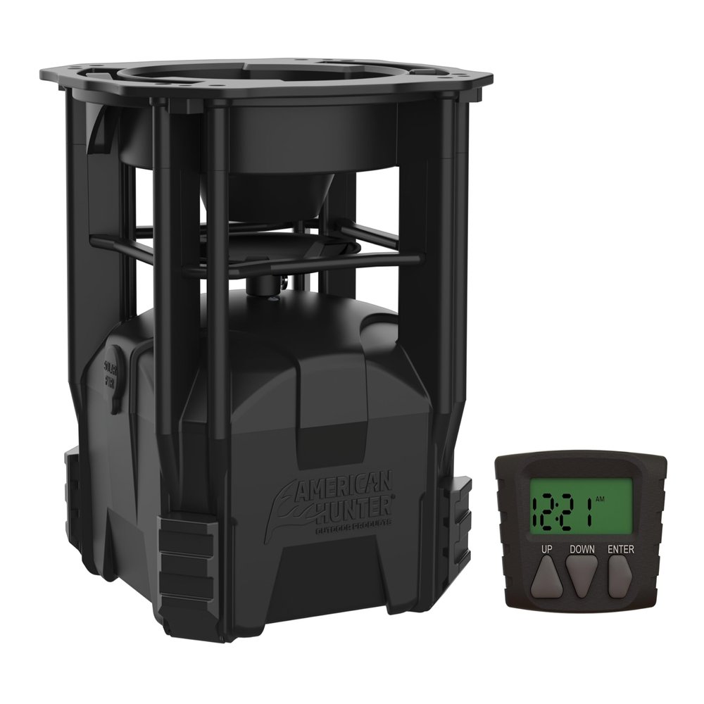American Hunter WF American Hunter Econ Feeder, Black, one Size