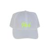 Victoria's Secret Pink Hat Logo Baseball Cap (White Neon) view 1