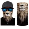 Angelife Dust Wind Sun Protection Scarf Neck Balaclava 3D Galaxy Print Seamless Bandana Rave