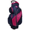 Ram Golf Lightweight Ladies Cart Bag with 14 Way Dividers Top Blue/Pink/White view 1