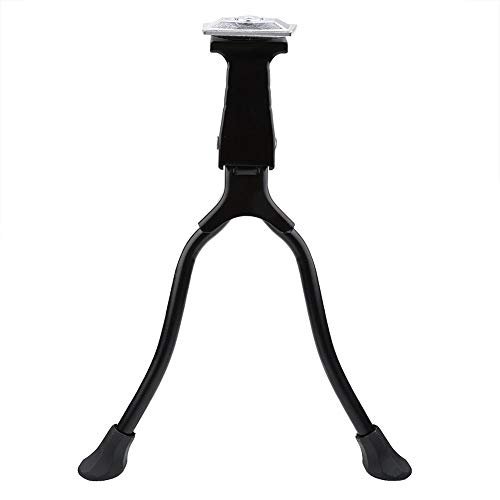Alomejor Foot Stand Powerful Cycling Parking Rack Double Legs Mountain Foot Support Rack for Parking