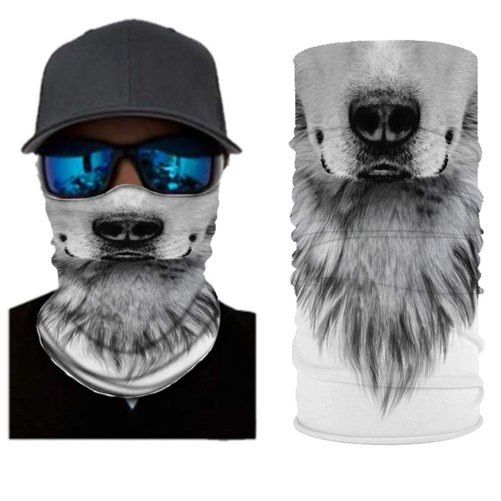 Angelife Dust Wind Sun Protection Scarf Neck Balaclava 3D Galaxy Print Seamless Bandana Rave