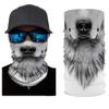 Angelife Dust Wind Sun Protection Scarf Neck Balaclava 3D Galaxy Print Seamless Bandana Rave view 1