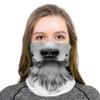 Angelife Dust Wind Sun Protection Scarf Neck Balaclava 3D Galaxy Print Seamless Bandana Rave view 2