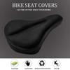 Bike Seat Cover, MASO Bicycle Saddle Cushion Silicone Extra Soft & Wide, 3D Gel Ergonomic Pad for Men Women Comfortable Exercise view 2
