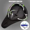 Bike Seat Cover, MASO Bicycle Saddle Cushion Silicone Extra Soft & Wide, 3D Gel Ergonomic Pad for Men Women Comfortable Exercise view 3